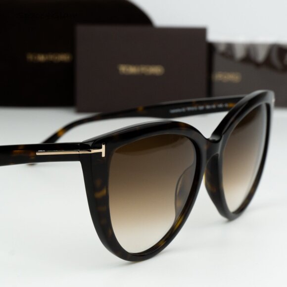 Tom Ford Women Sunglasses Havana Brown Gradient FT0915/S ISABELLA 52F BRAND NEW - Picture 4 of 8
